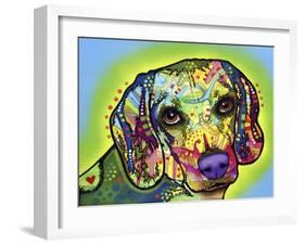 Beagle-Dean Russo-Framed Giclee Print
