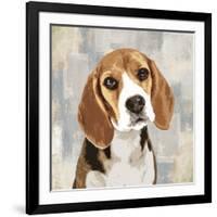 Beagle-Keri Rodgers-Framed Art Print