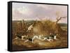 Beagles in Full Cry, 1845-John Dalby-Framed Stretched Canvas