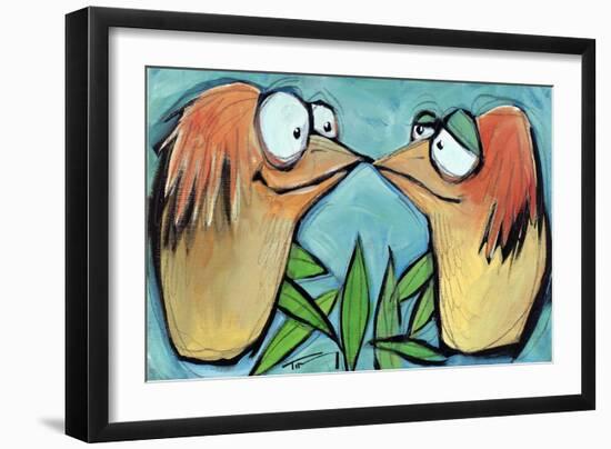 Beak to Beak 2-Tim Nyberg-Framed Premium Giclee Print