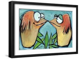 Beak to Beak 2-Tim Nyberg-Framed Premium Giclee Print