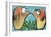 Beak to Beak 2-Tim Nyberg-Framed Premium Giclee Print