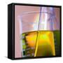 Beaker Filled with Liquid-null-Framed Stretched Canvas