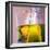 Beaker Filled with Liquid-null-Framed Photographic Print