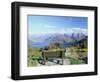 Bealach Ratagain Viewpoint Looking Towards the Five Sisters of Kintail and Loch Duich in Glen Sheil-Pearl Bucknall-Framed Photographic Print