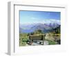 Bealach Ratagain Viewpoint Looking Towards the Five Sisters of Kintail and Loch Duich in Glen Sheil-Pearl Bucknall-Framed Photographic Print
