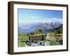 Bealach Ratagain Viewpoint Looking Towards the Five Sisters of Kintail and Loch Duich in Glen Sheil-Pearl Bucknall-Framed Photographic Print