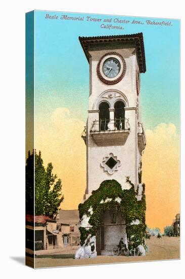 Beale Memorial Tower, Bakersfield, California-null-Stretched Canvas