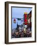 Beale Street at Night, Memphis, Tennessee, USA-Gavin Hellier-Framed Photographic Print