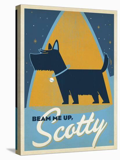 Beam Me Up Scotty-Anderson Design Group-Stretched Canvas
