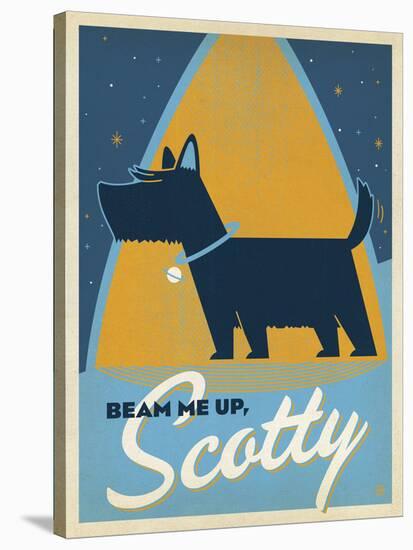 Beam Me Up Scotty-Anderson Design Group-Stretched Canvas