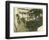 Beam Room in a Carpet Factory, 1923-English Photographer-Framed Photographic Print