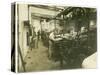 Beam Room in a Carpet Factory, 1923-English Photographer-Stretched Canvas