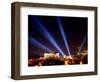 Beams of Light Illminate the Ancient Acropolis-null-Framed Photographic Print