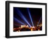 Beams of Light Illminate the Ancient Acropolis-null-Framed Photographic Print