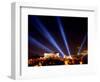 Beams of Light Illminate the Ancient Acropolis-null-Framed Photographic Print