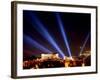 Beams of Light Illminate the Ancient Acropolis-null-Framed Photographic Print