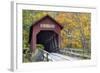 Bean Blossom Covered Bridge in Brown County, Indiana, USA-Chuck Haney-Framed Photographic Print