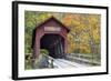 Bean Blossom Covered Bridge in Brown County, Indiana, USA-Chuck Haney-Framed Photographic Print