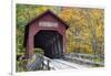 Bean Blossom Covered Bridge in Brown County, Indiana, USA-Chuck Haney-Framed Photographic Print