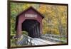 Bean Blossom Covered Bridge in Brown County, Indiana, USA-Chuck Haney-Framed Photographic Print