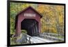 Bean Blossom Covered Bridge in Brown County, Indiana, USA-Chuck Haney-Framed Photographic Print