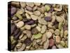 Beans Displayed in Market, Cuzco, Peru-Merrill Images-Stretched Canvas