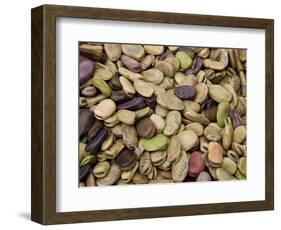 Beans Displayed in Market, Cuzco, Peru-Merrill Images-Framed Photographic Print