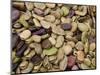 Beans Displayed in Market, Cuzco, Peru-Merrill Images-Mounted Photographic Print