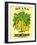 Beans Seed Packet-null-Framed Giclee Print