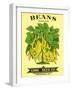 Beans Seed Packet-null-Framed Giclee Print