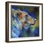 Bear Abstract-Marcia Baldwin-Framed Giclee Print