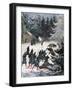 Bear Attack, Russia, 1892-Henri Meyer-Framed Giclee Print
