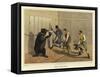 Bear Baiting-Henry Thomas Alken-Framed Stretched Canvas