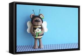 Bear Bee-null-Framed Stretched Canvas