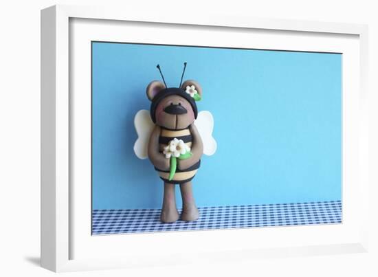 Bear Bee-null-Framed Photographic Print