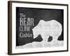 Bear Claw Cabin-The Saturday Evening Post-Framed Giclee Print