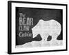 Bear Claw Cabin-The Saturday Evening Post-Framed Giclee Print