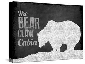 Bear Claw Cabin-The Saturday Evening Post-Stretched Canvas