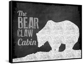 Bear Claw Cabin-The Saturday Evening Post-Framed Stretched Canvas