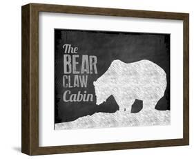 Bear Claw Cabin-The Saturday Evening Post-Framed Giclee Print