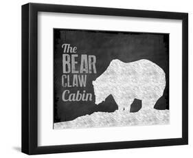 Bear Claw Cabin-The Saturday Evening Post-Framed Giclee Print