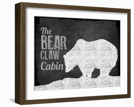 Bear Claw Cabin-The Saturday Evening Post-Framed Giclee Print