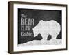 Bear Claw Cabin-The Saturday Evening Post-Framed Giclee Print