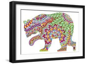 Bear Color 2-Miguel Balbás-Framed Giclee Print