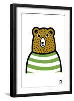 Bear Colour-Jane Foster-Framed Art Print