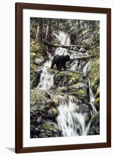 Bear Creek Crossing-Jeff Tift-Framed Giclee Print