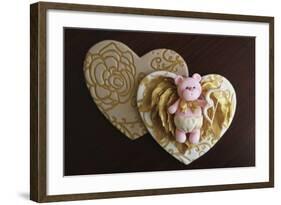 Bear Cupid-null-Framed Photographic Print