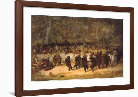 Bear Dance-William Holbrook Beard-Framed Art Print