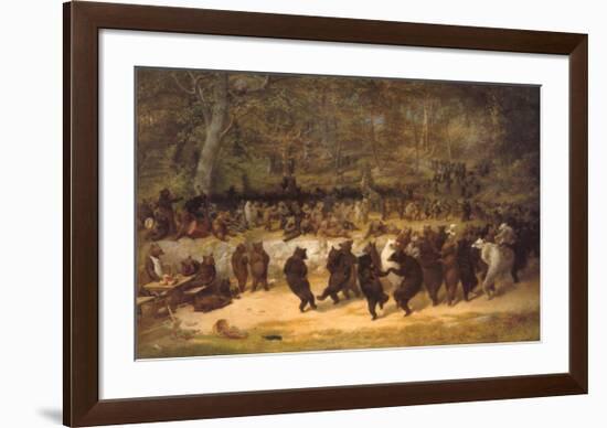 Bear Dance-William Holbrook Beard-Framed Art Print